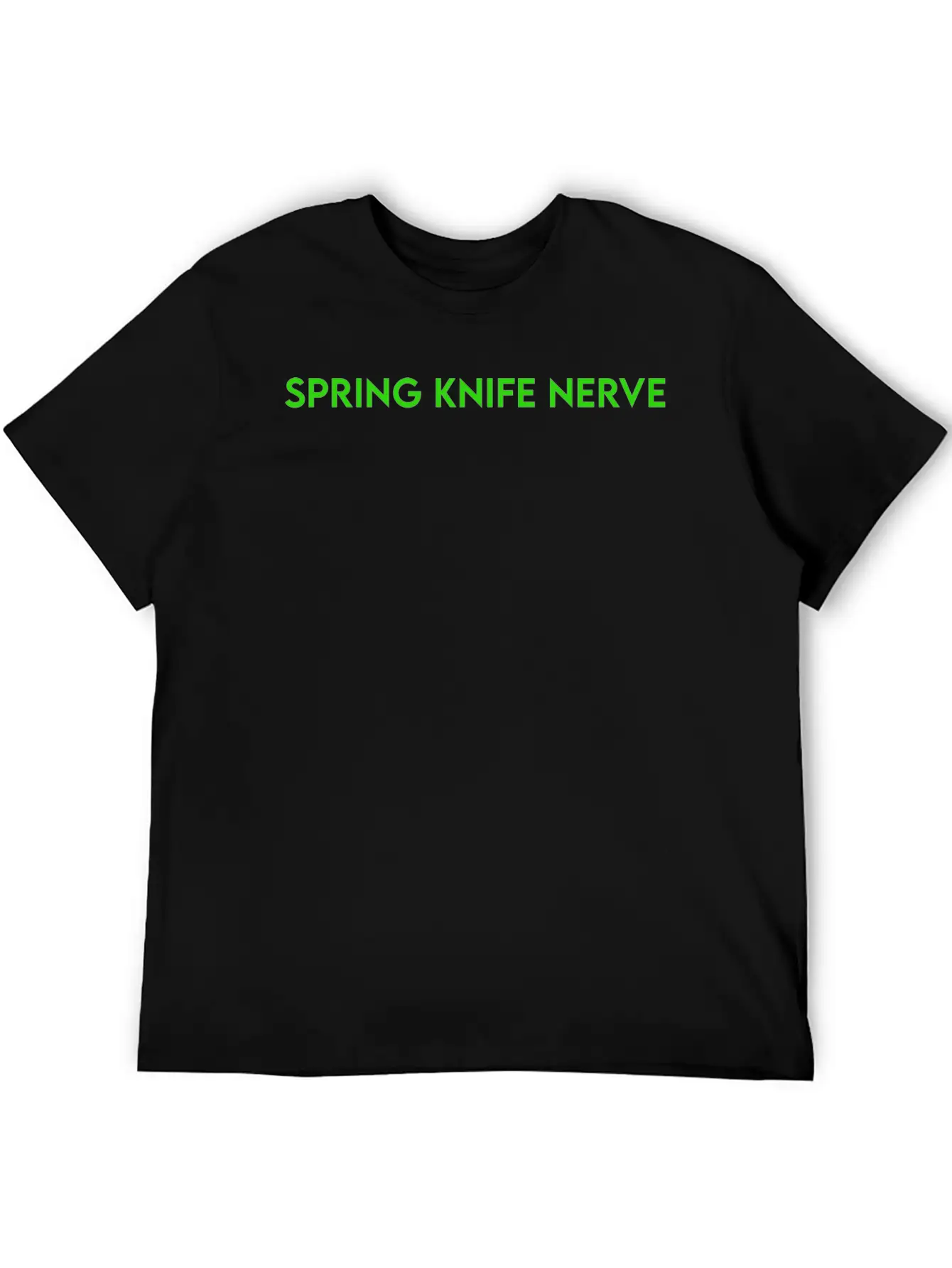 SPRING KNIFE NERVE Stylish Everyday T-Shirt – Unisex Basic Cotton Tee