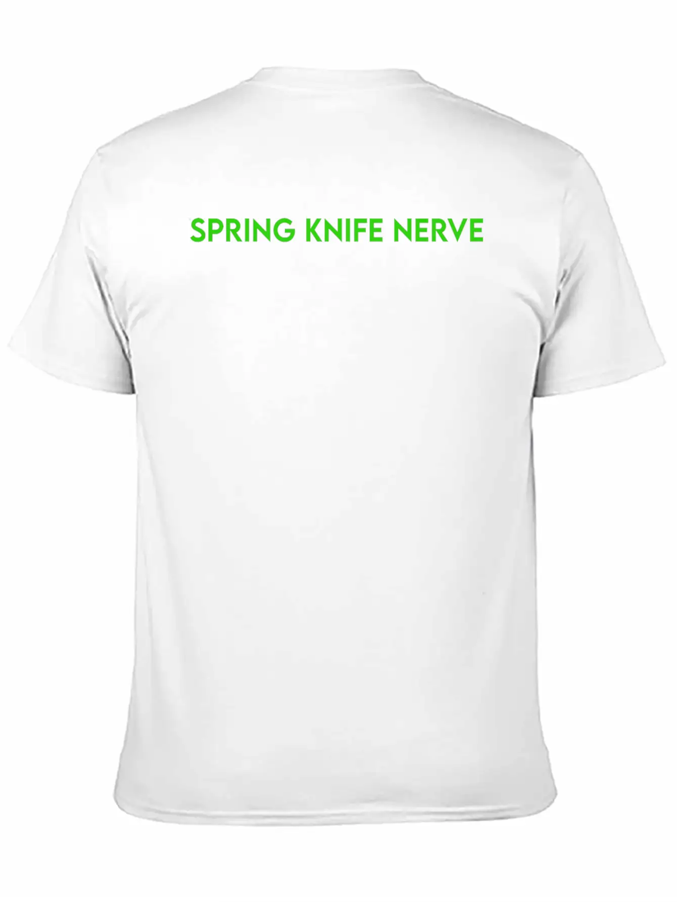 SPRING KNIFE NERVE Stylish Everyday T-Shirt – Unisex Basic Cotton Tee