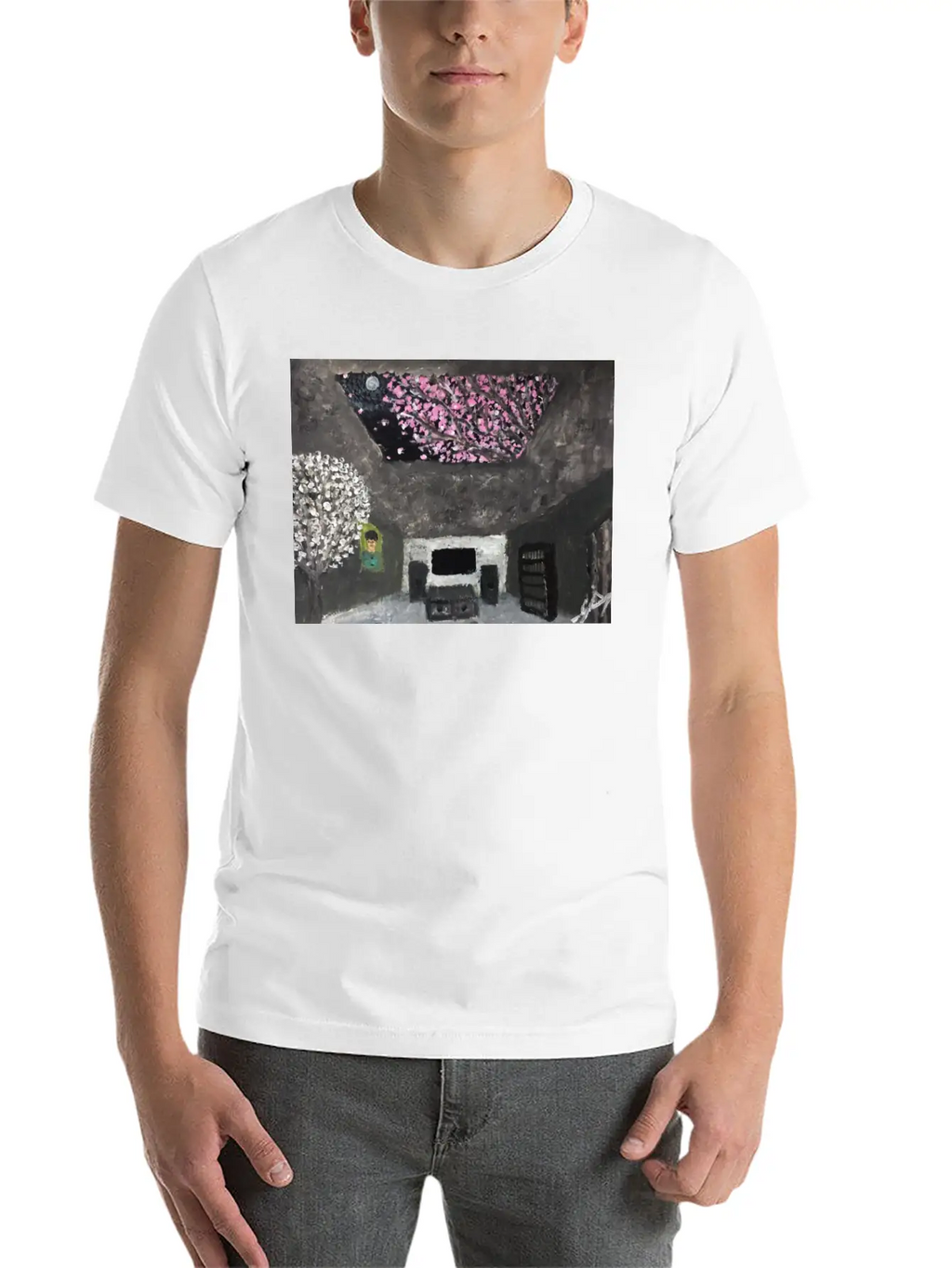 Spring Night Breathable Soft Cotton T-Shirt – Timeless Casual Look