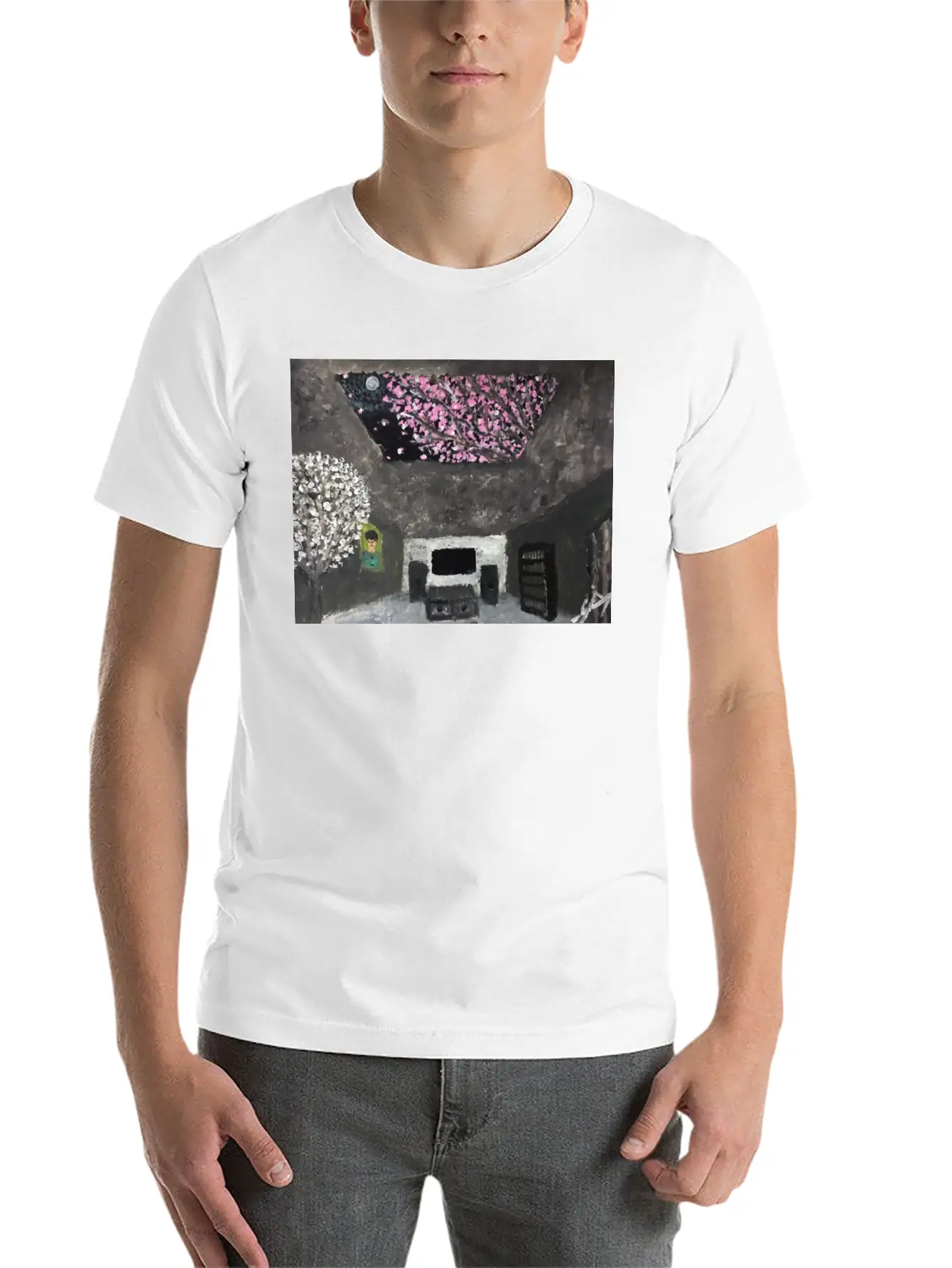 Spring Night Breathable Soft Cotton T-Shirt – Timeless Casual Look