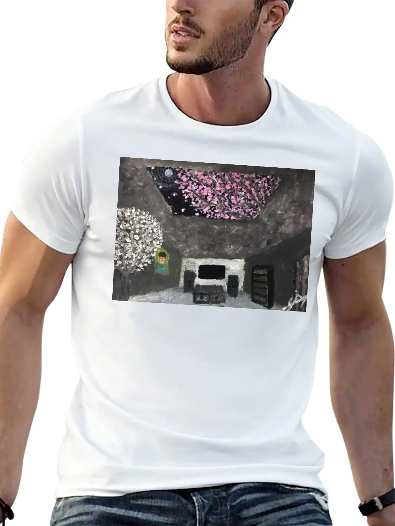 Spring Night Breathable Soft Cotton T-Shirt – Timeless Casual Look