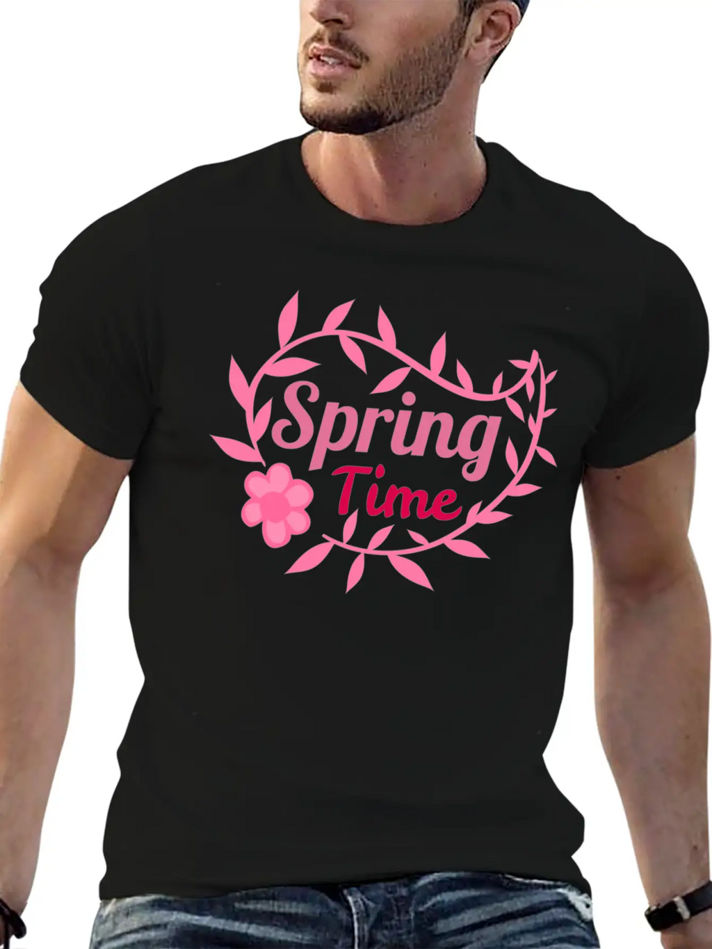 Spring Spring Gift Idea Saying March April Timeless Short Sleeve Tee – Comfy And Minimalist Design