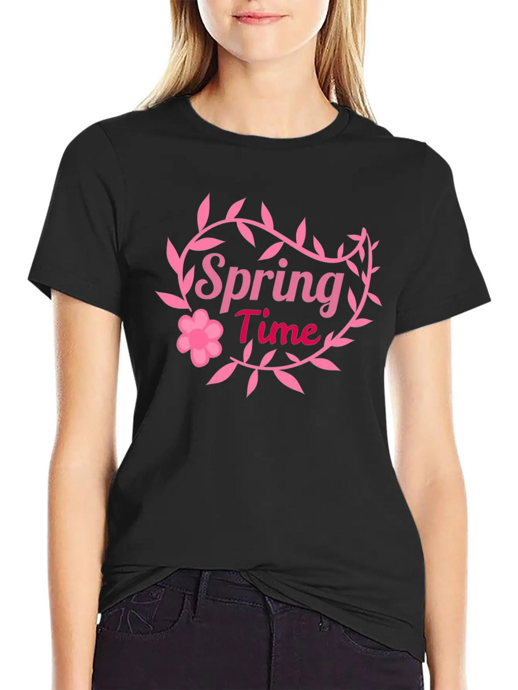 Spring Spring Gift Idea Saying March April Timeless Short Sleeve Tee – Comfy And Minimalist Design