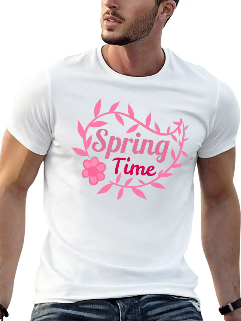 Spring Spring Gift Idea Saying March April Timeless Short Sleeve Tee – Comfy And Minimalist Design