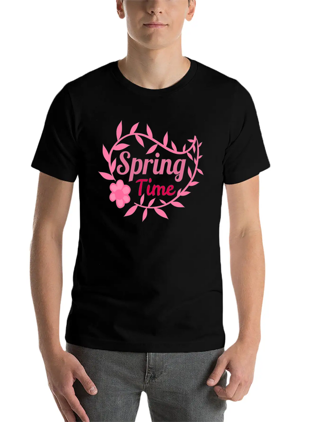 Spring Spring Gift Idea Saying March April Timeless Short Sleeve Tee – Comfy And Minimalist Design