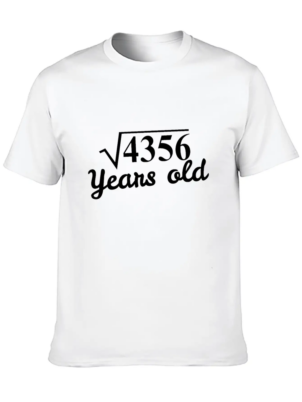 Square Root 4365 Years Old - 66th Birthday Gift Breathable Graphic T-Shirt – Perfect For Casual Days