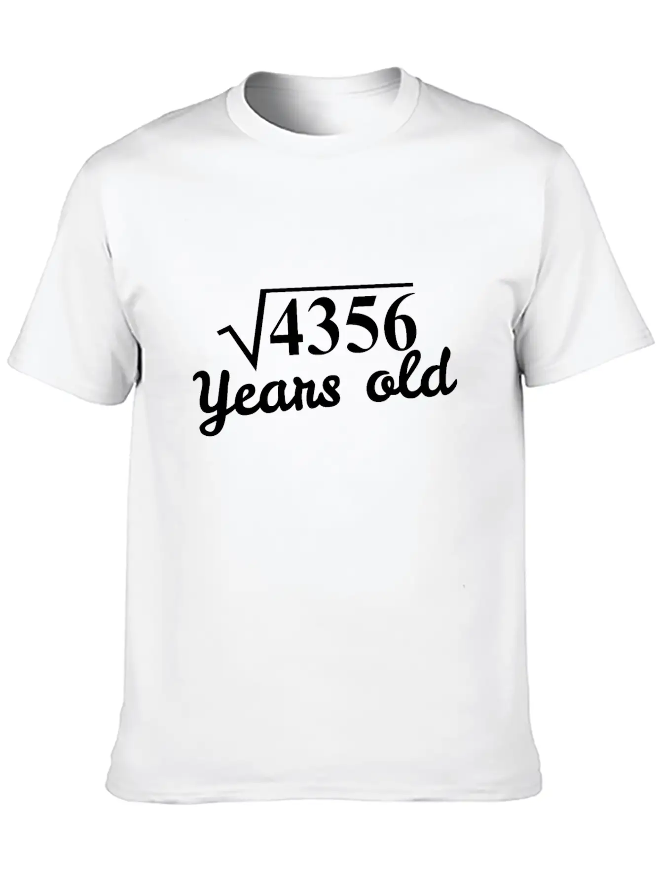 Square Root 4365 Years Old - 66th Birthday Gift Breathable Graphic T-Shirt – Perfect For Casual Days