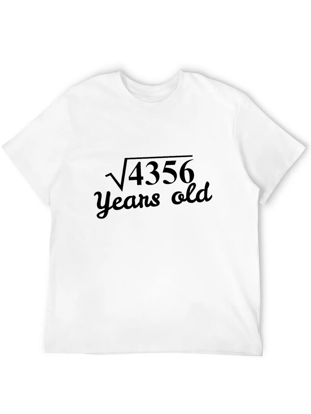 Square Root 4365 Years Old - 66th Birthday Gift Breathable Graphic T-Shirt – Perfect For Casual Days