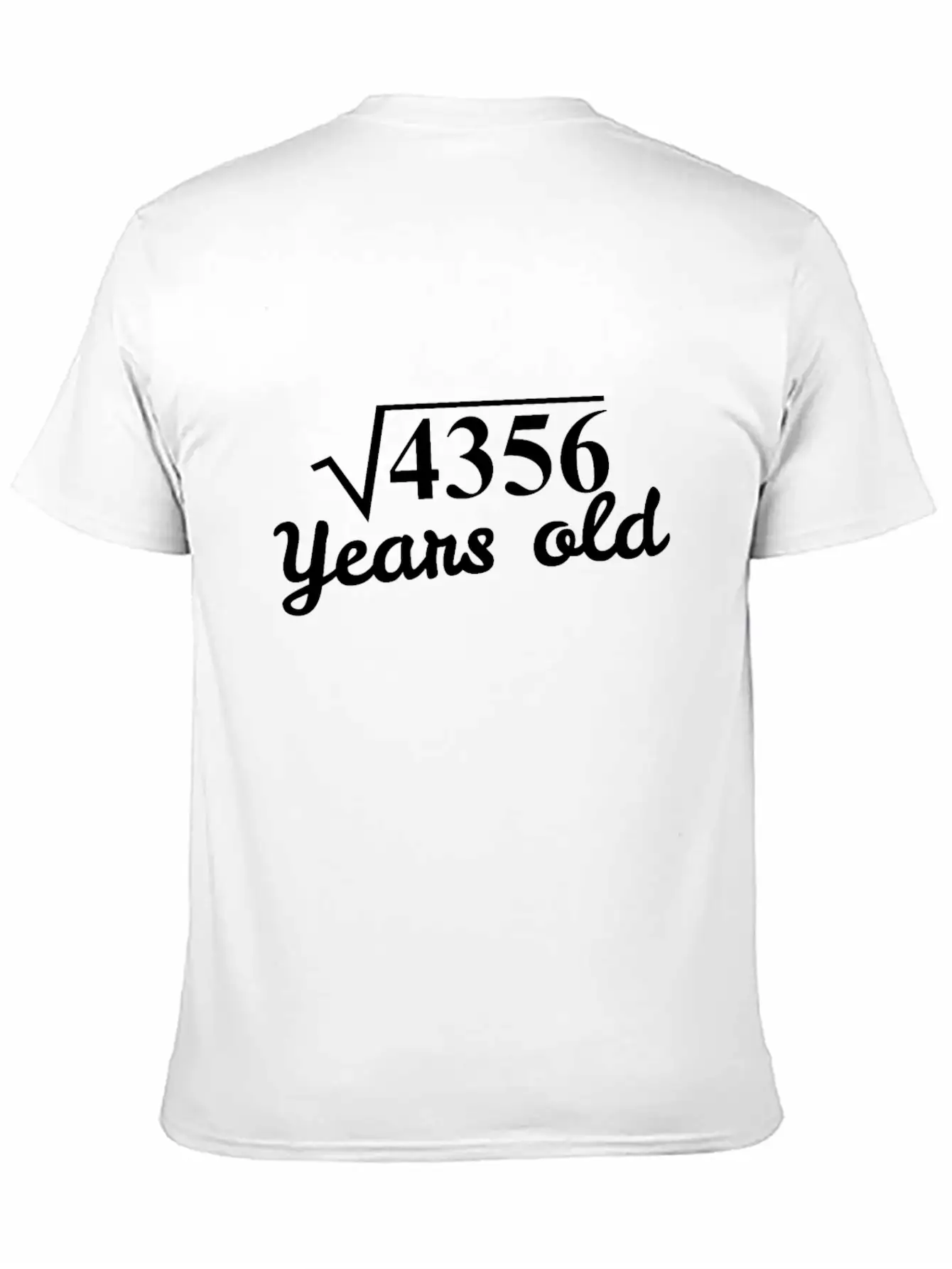 Square Root 4365 Years Old - 66th Birthday Gift Breathable Graphic T-Shirt – Perfect For Casual Days