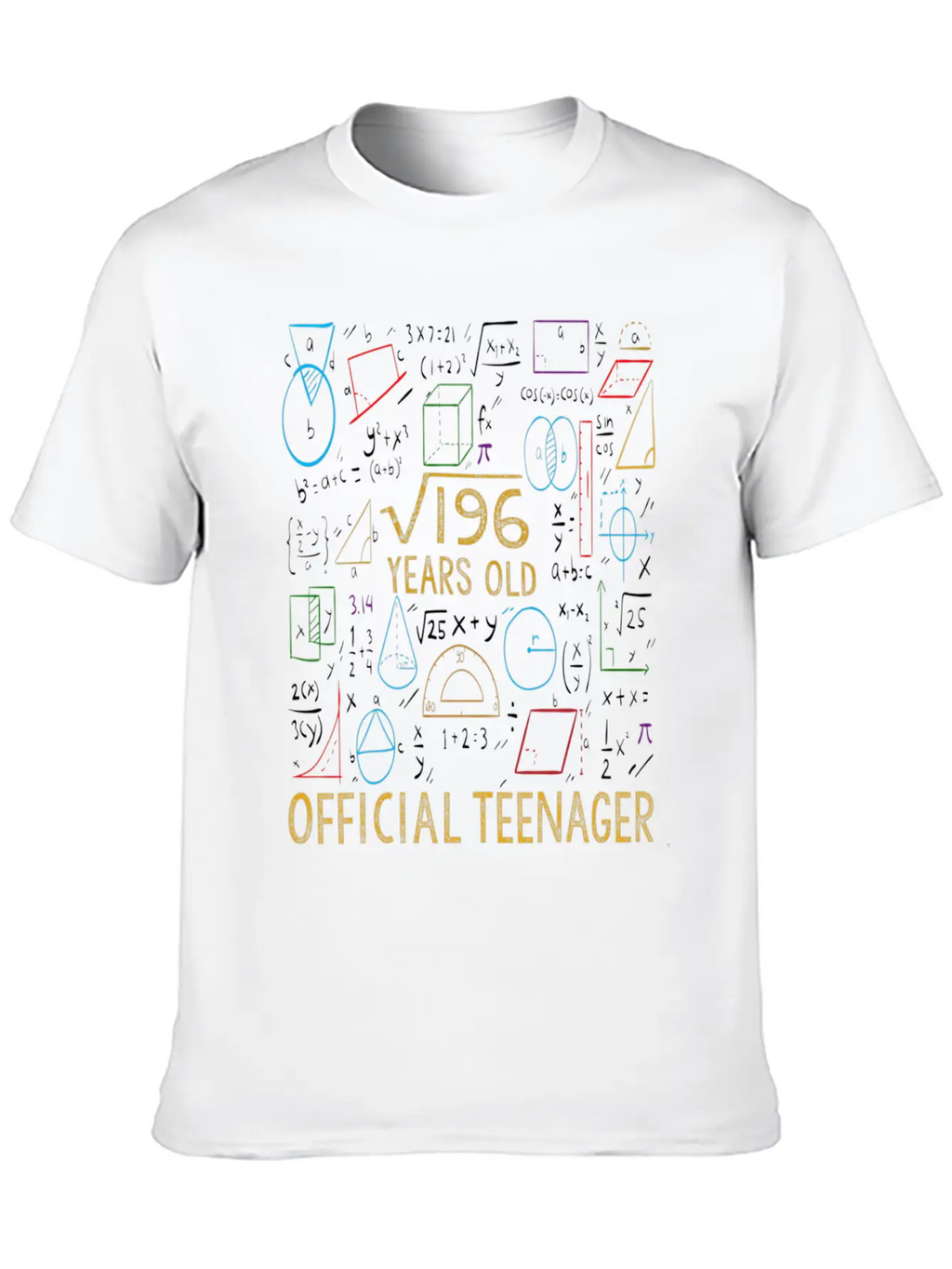 Square Root Of 196 14 Official Nager Timeless Short Sleeve Tee – Comfy And Minimalist Design