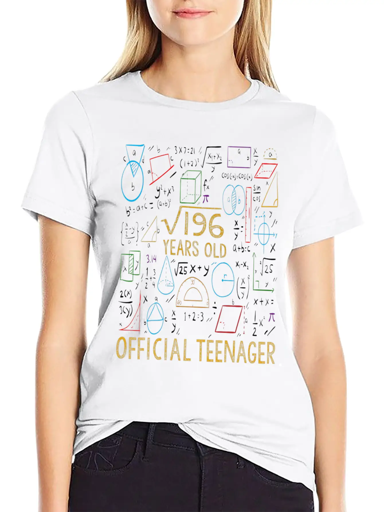 Square Root Of 196 14 Official Nager Timeless Short Sleeve Tee – Comfy And Minimalist Design