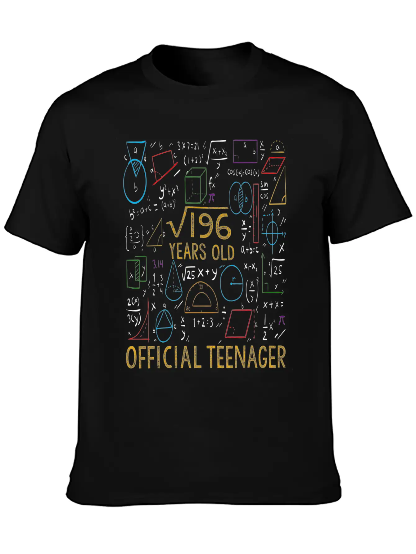 Square Root Of 196 14 Official Nager Timeless Short Sleeve Tee – Comfy And Minimalist Design