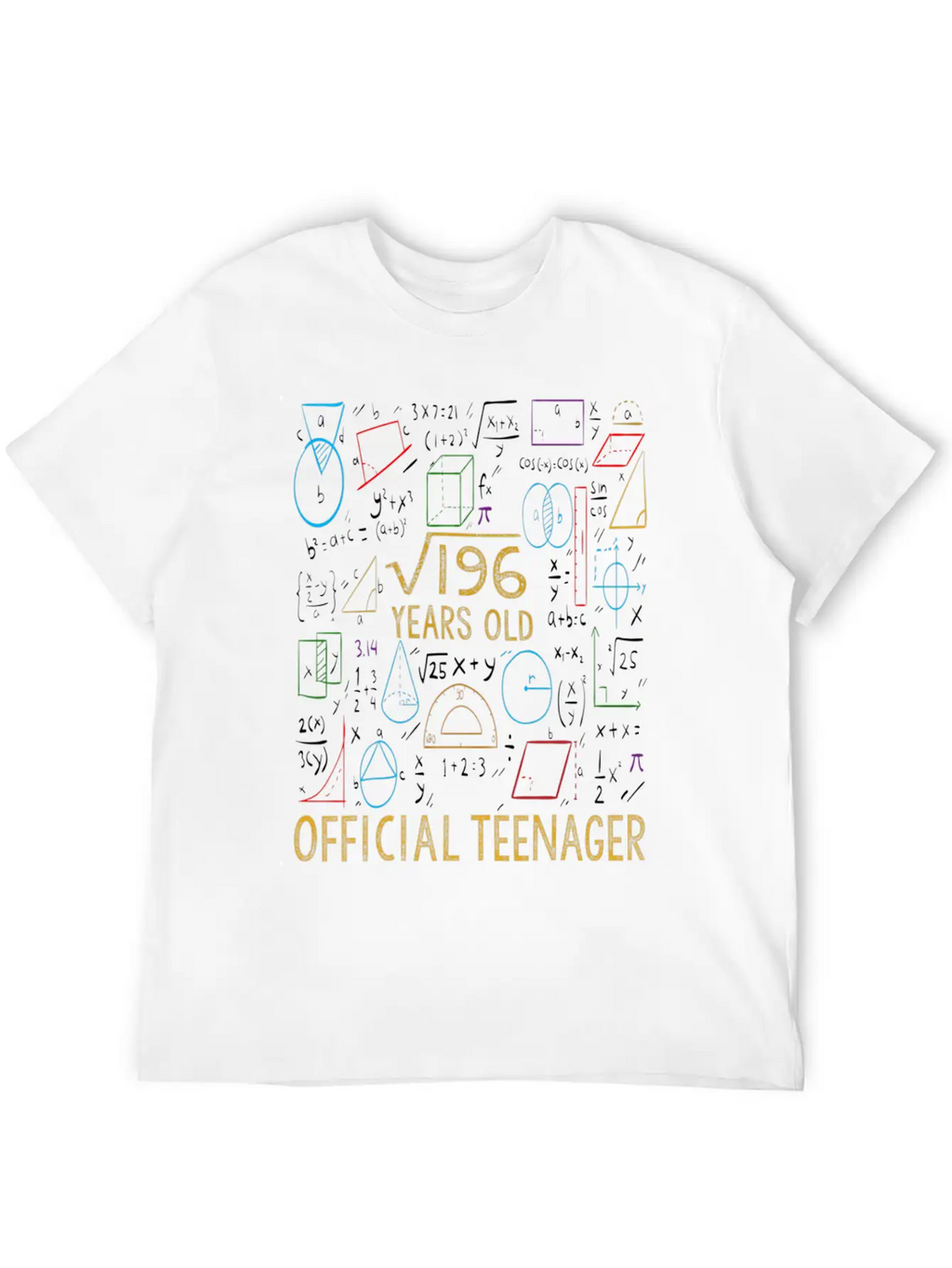 Square Root Of 196 14 Official Nager Timeless Short Sleeve Tee – Comfy And Minimalist Design