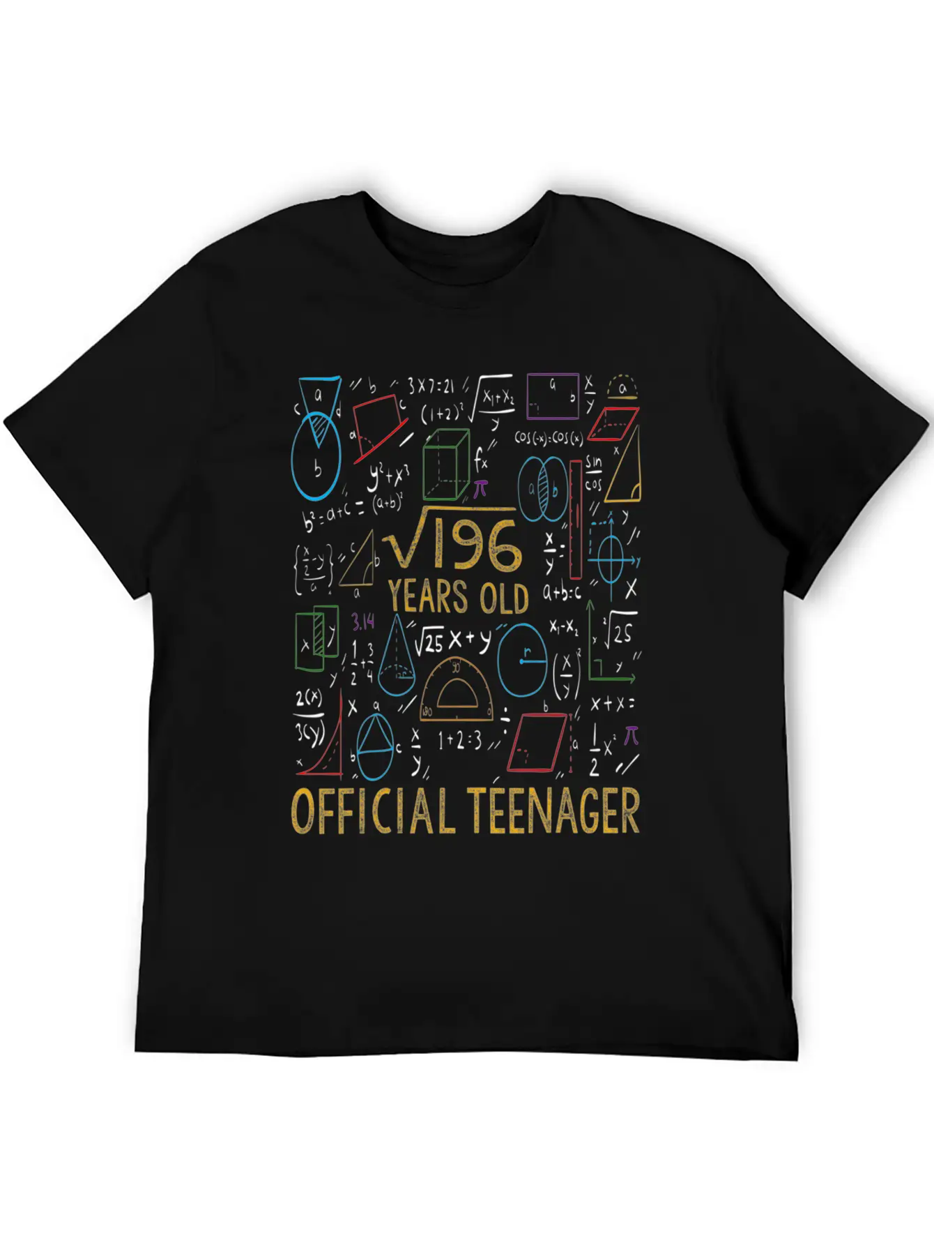 Square Root Of 196 14 Official Nager Timeless Short Sleeve Tee – Comfy And Minimalist Design