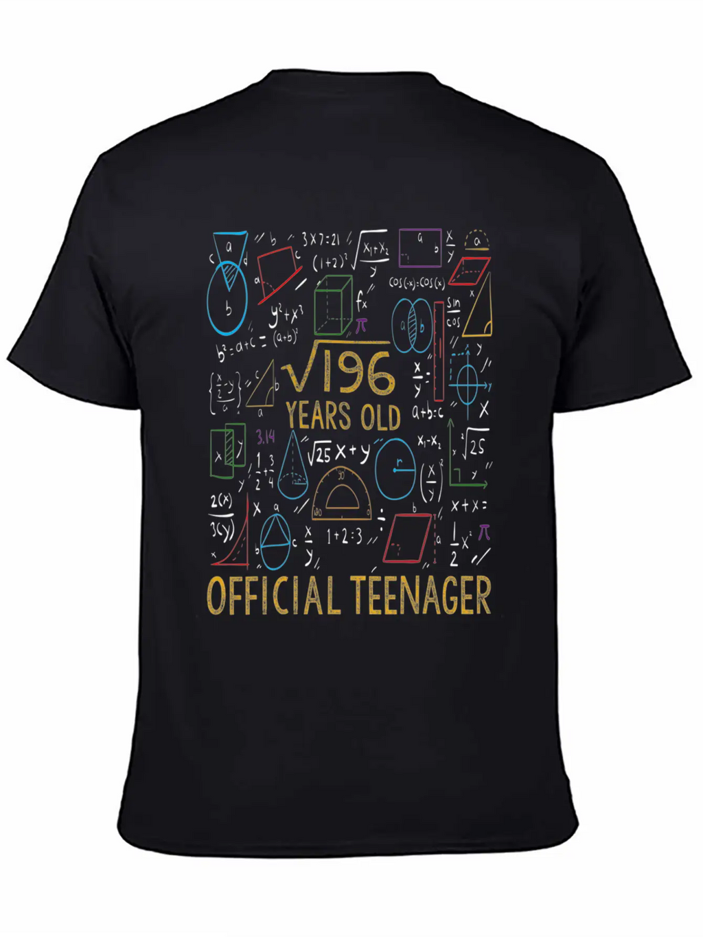 Square Root Of 196 14 Official Nager Timeless Short Sleeve Tee – Comfy And Minimalist Design