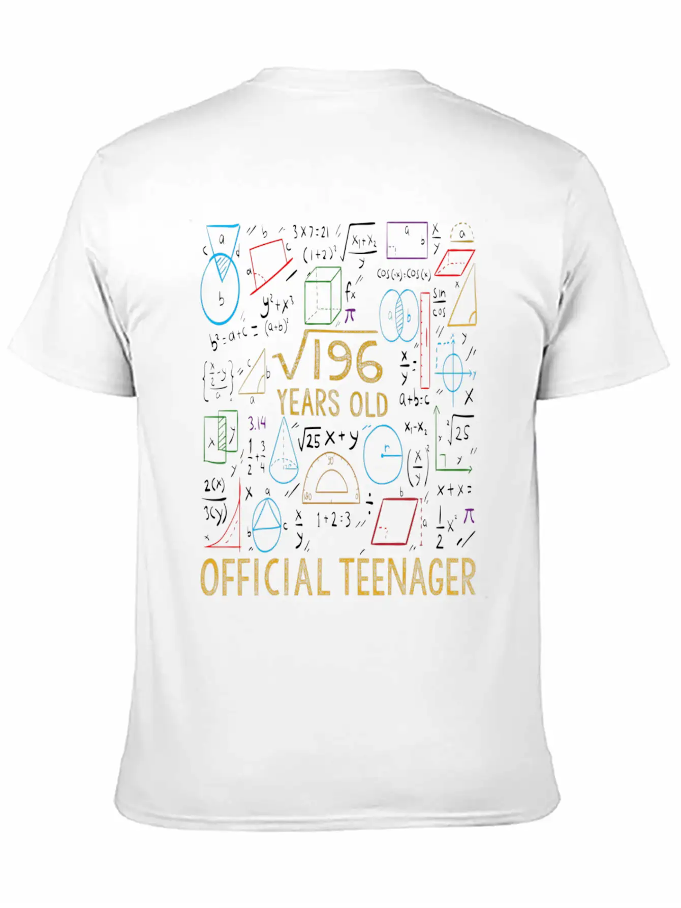 Square Root Of 196 14 Official Nager Timeless Short Sleeve Tee – Comfy And Minimalist Design