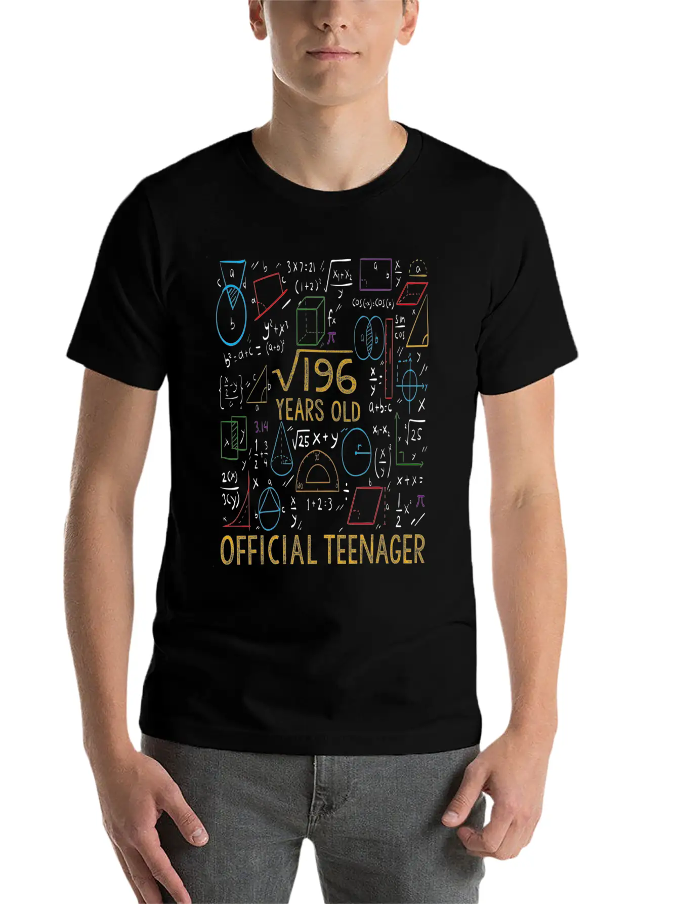 Square Root Of 196 14 Official Nager Timeless Short Sleeve Tee – Comfy And Minimalist Design
