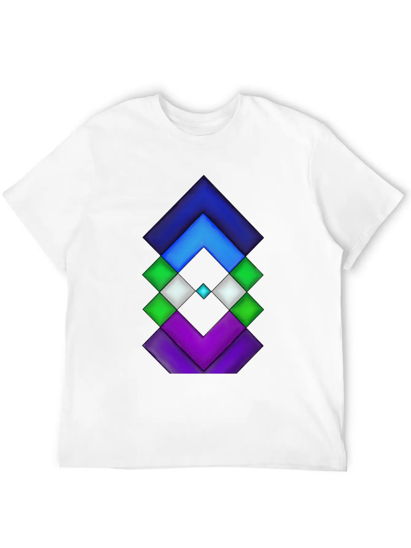Square Stone Modern Fit Casual T-Shirt – Clean And Versatile Design