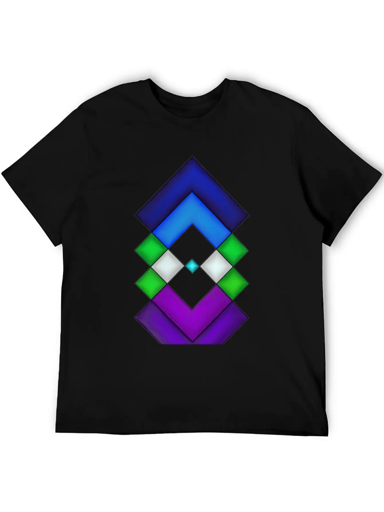 Square Stone Modern Fit Casual T-Shirt – Clean And Versatile Design