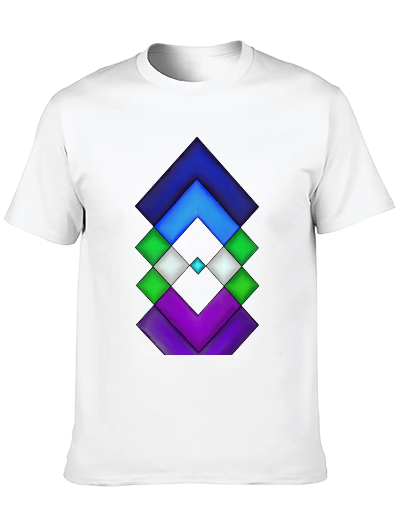Square Stone Modern Fit Casual T-Shirt – Clean And Versatile Design