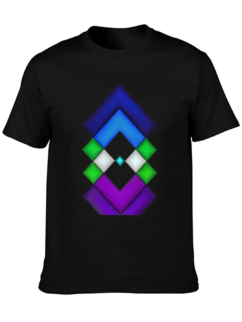 Square Stone Modern Fit Casual T-Shirt – Clean And Versatile Design