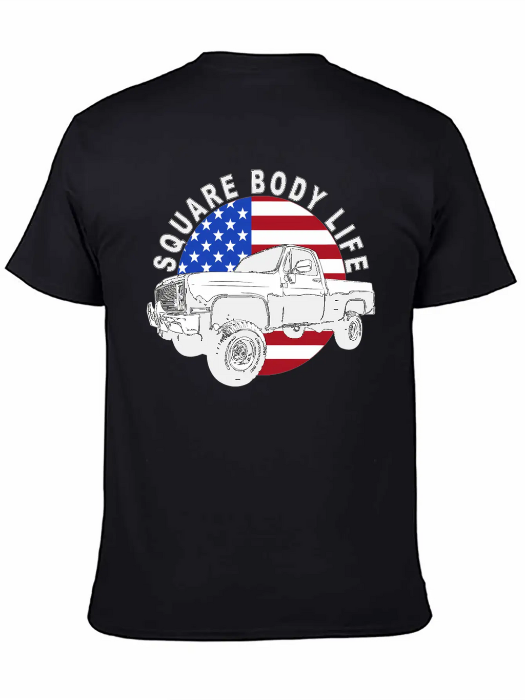 Squarebody Truck 4X4 Square Body Stylish Everyday T-Shirt – Unisex Basic Cotton Tee