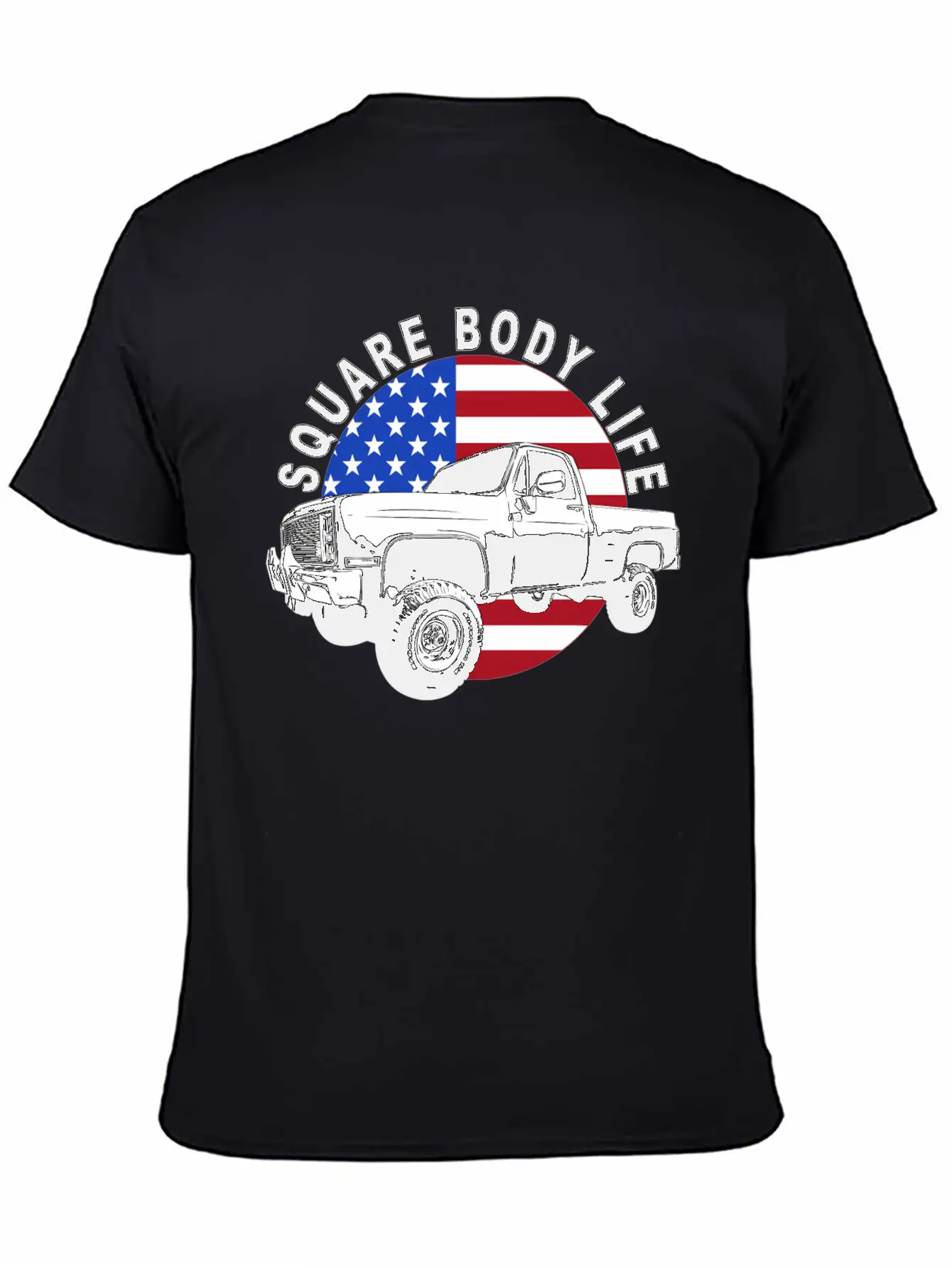 Squarebody Truck 4X4 Square Body Stylish Everyday T-Shirt – Unisex Basic Cotton Tee