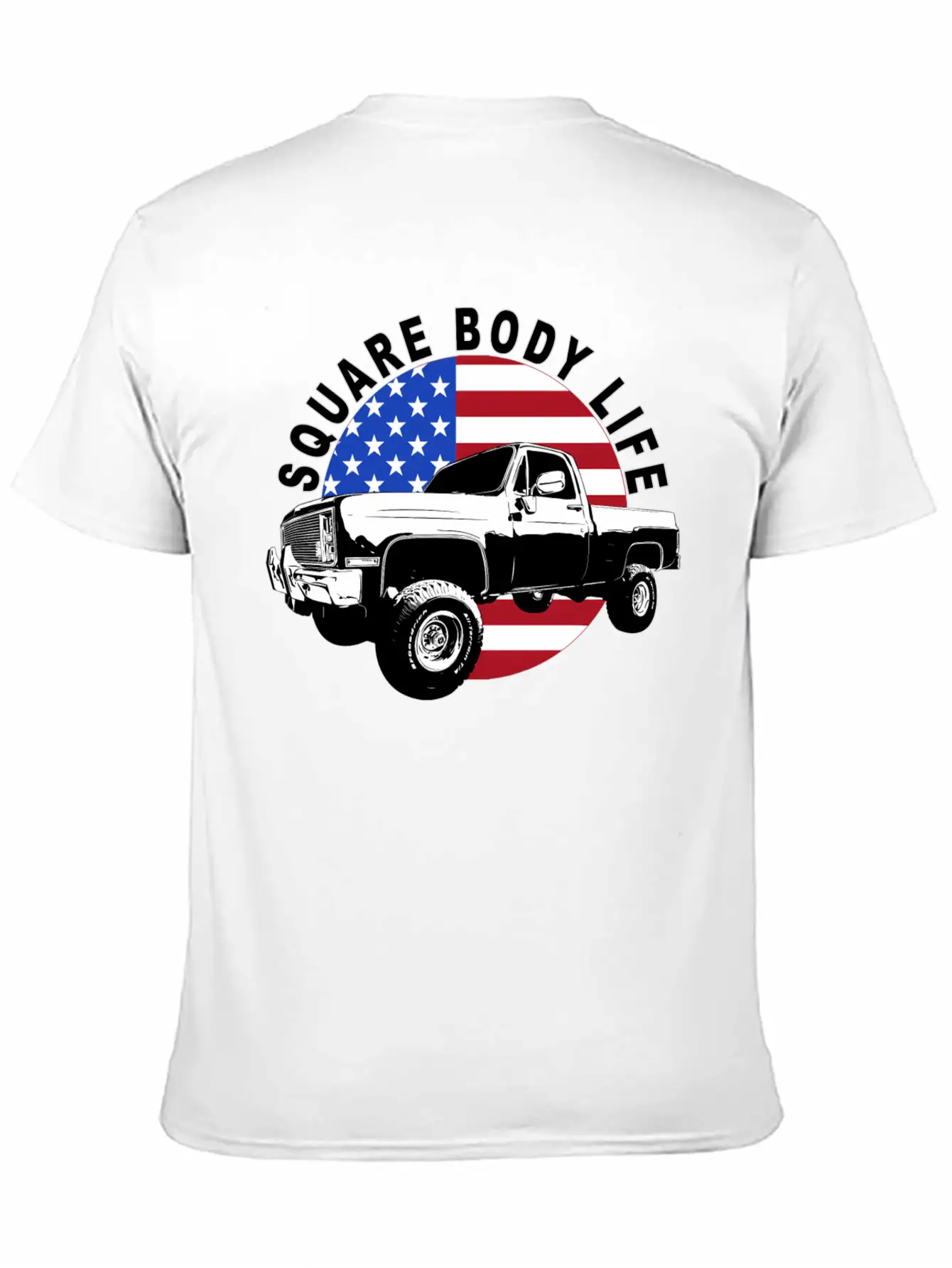 Squarebody Truck 4X4 Square Body Stylish Everyday T-Shirt – Unisex Basic Cotton Tee