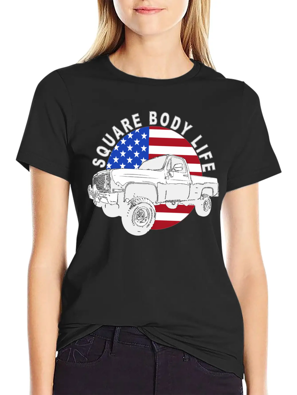 Squarebody Truck 4X4 Square Body Stylish Everyday T-Shirt – Unisex Basic Cotton Tee