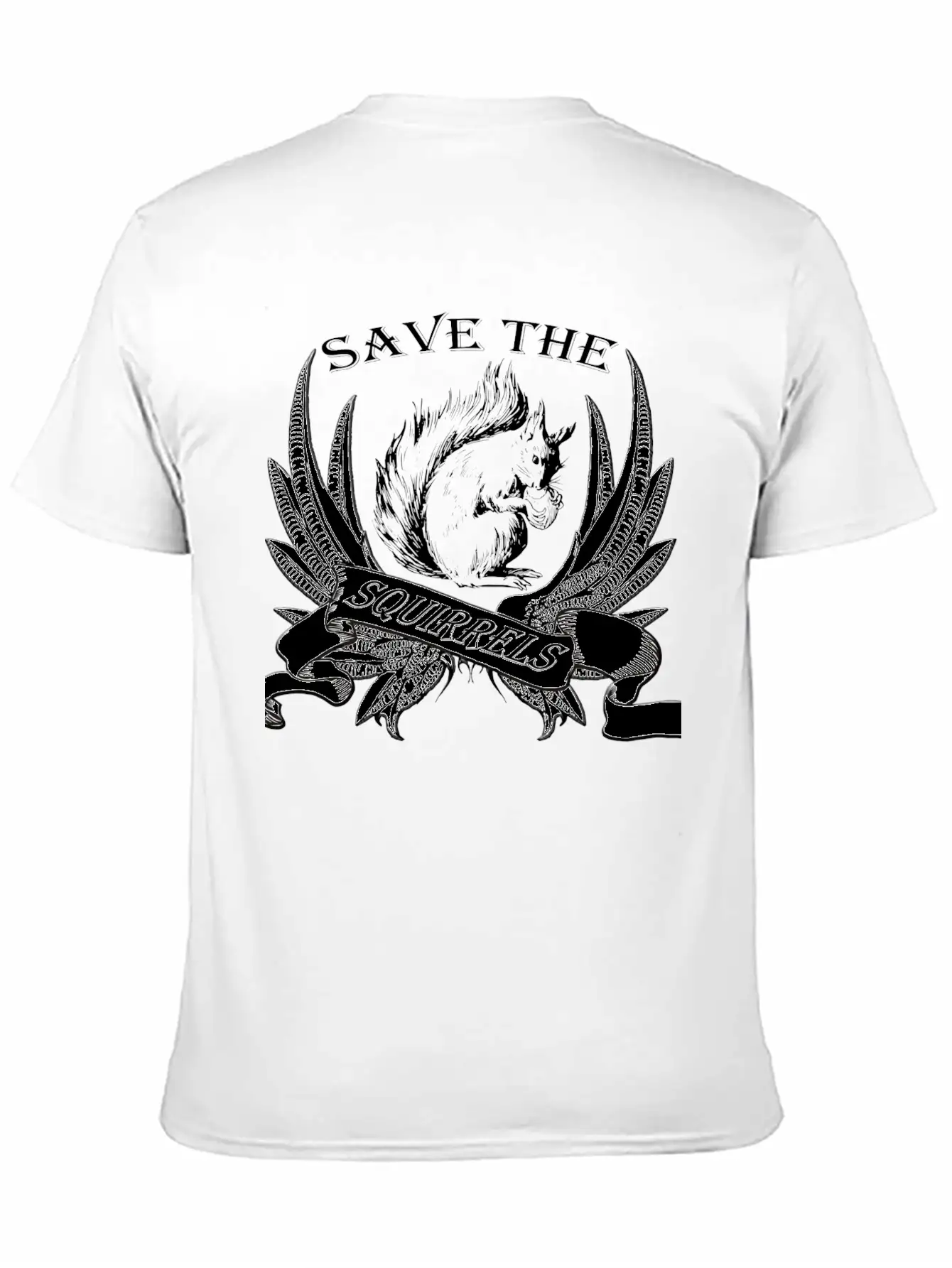Squirrel Breathable Graphic T-Shirt – Perfect For Casual Days