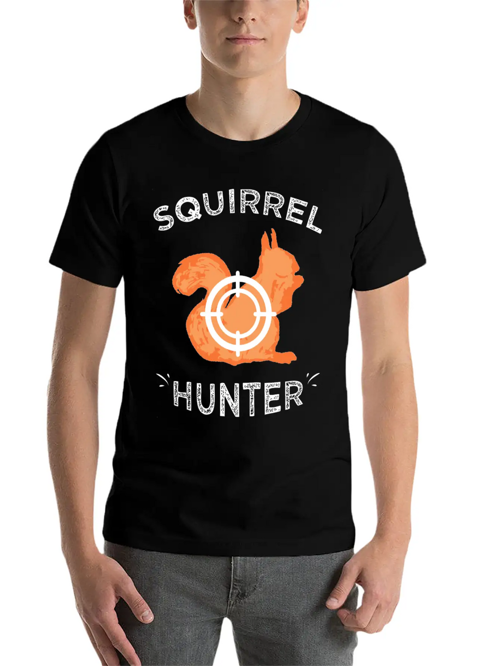Squirrel Hunter - Squirrel Hunter Basic Graphic T-Shirt – Daily Comfort In Soft Cotton