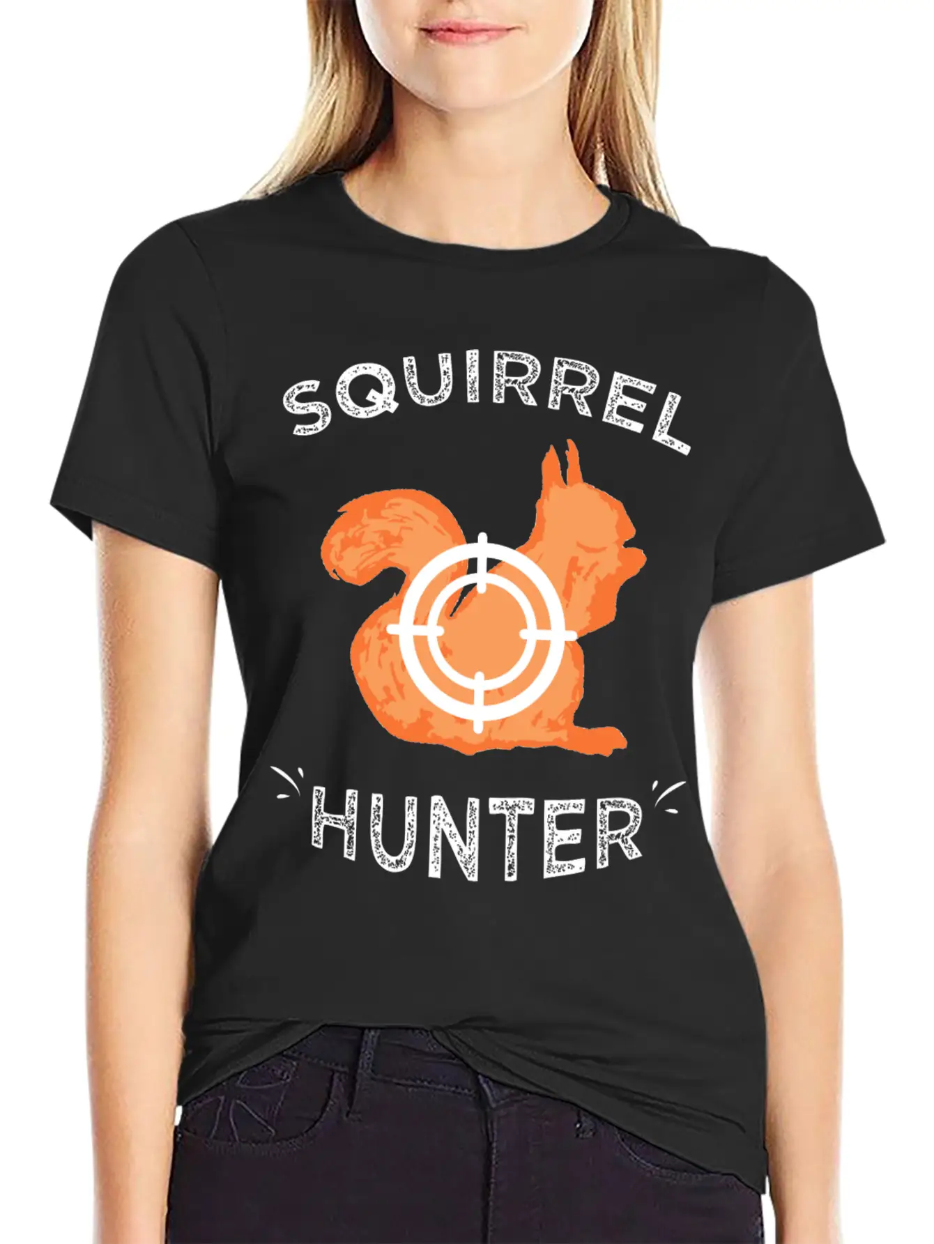 Squirrel Hunter - Squirrel Hunter Basic Graphic T-Shirt – Daily Comfort In Soft Cotton