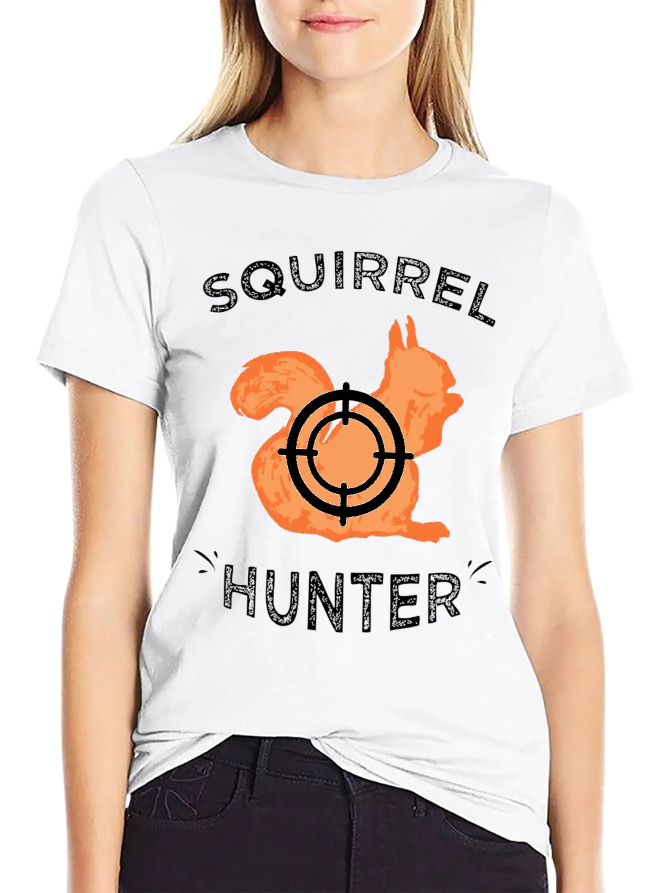 Squirrel Hunter - Squirrel Hunter Basic Graphic T-Shirt – Daily Comfort In Soft Cotton