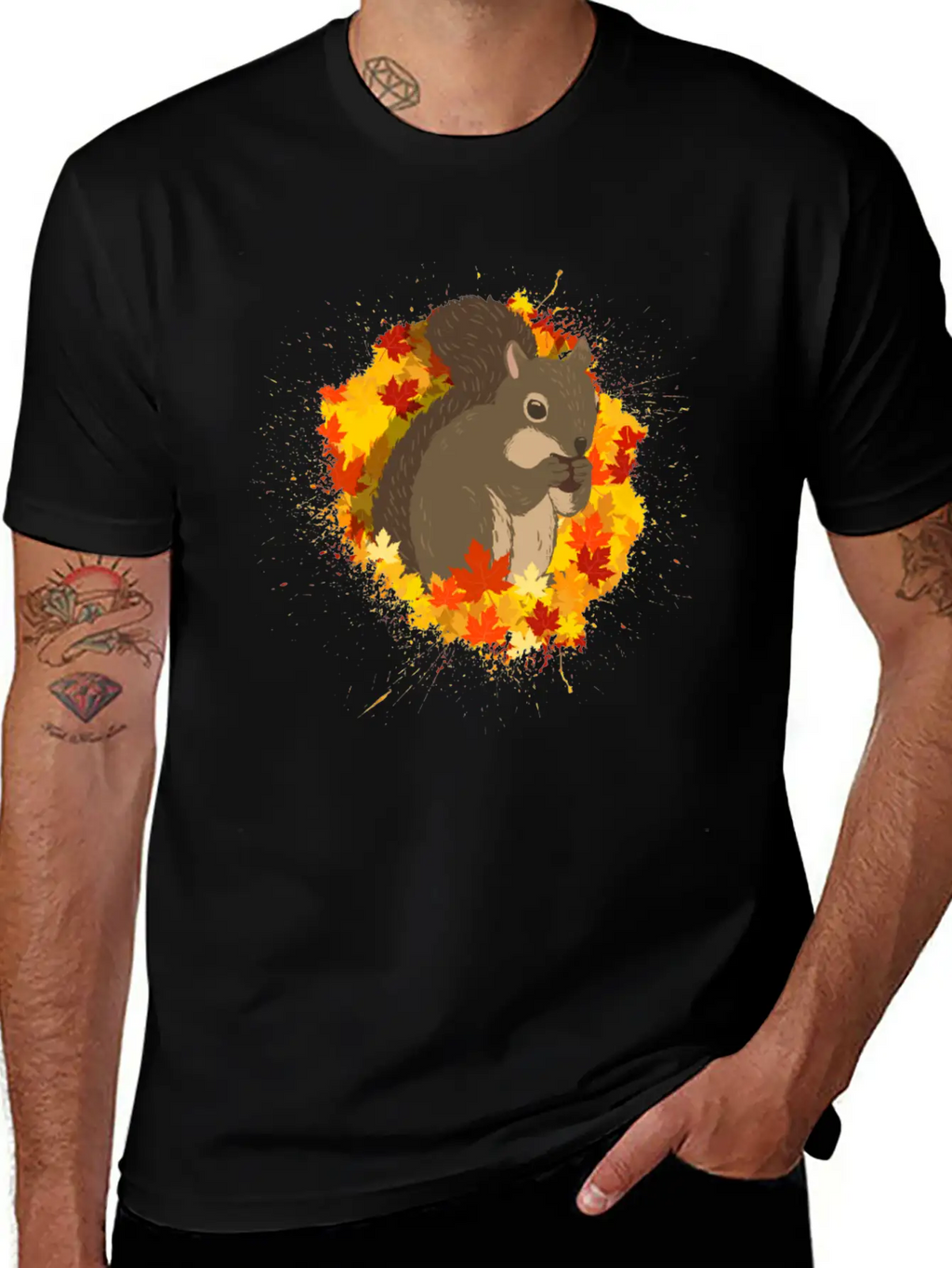 Squirrel Tshirt Chipes Croissants Nut Classic Cotton Tee – Unisex Comfort For Any Season