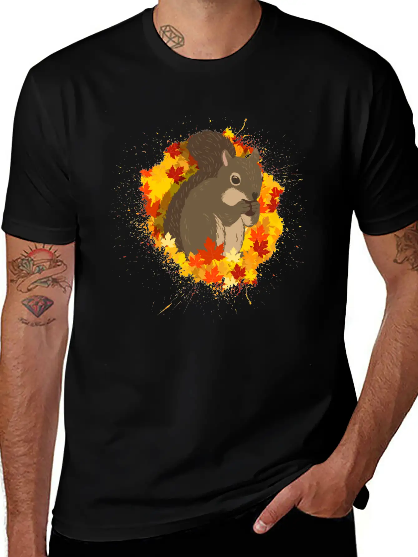 Squirrel Tshirt Chipes Croissants Nut Classic Cotton Tee – Unisex Comfort For Any Season