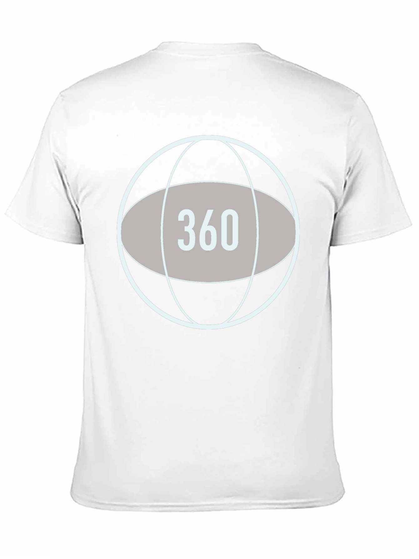 360 Graphic T-Shirt - Stylish Globe Design