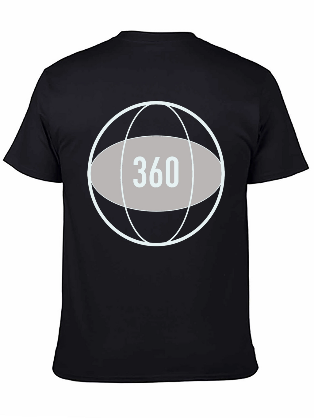 360 Graphic T-Shirt - Stylish Globe Design