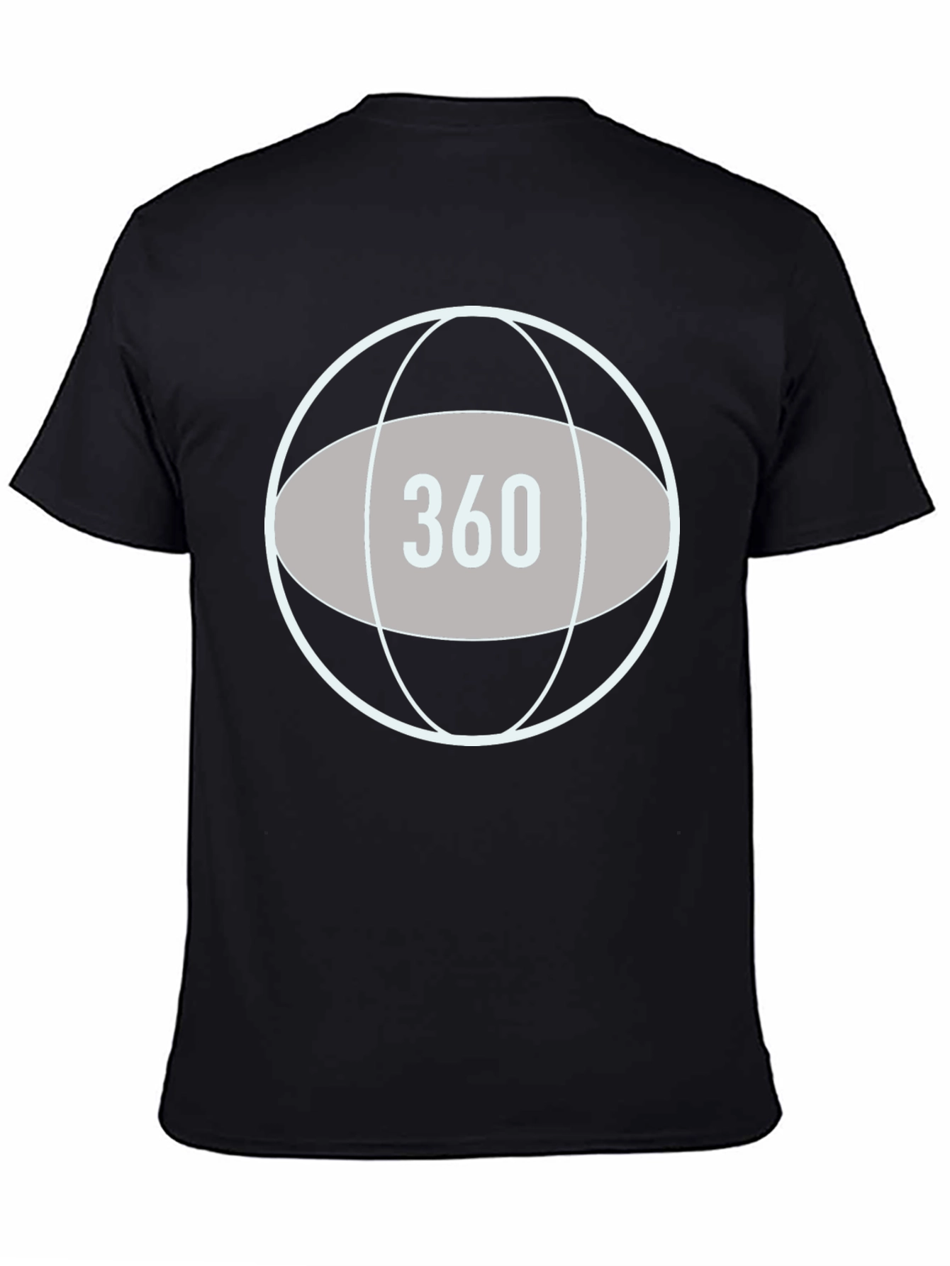 360 Graphic T-Shirt - Stylish Globe Design