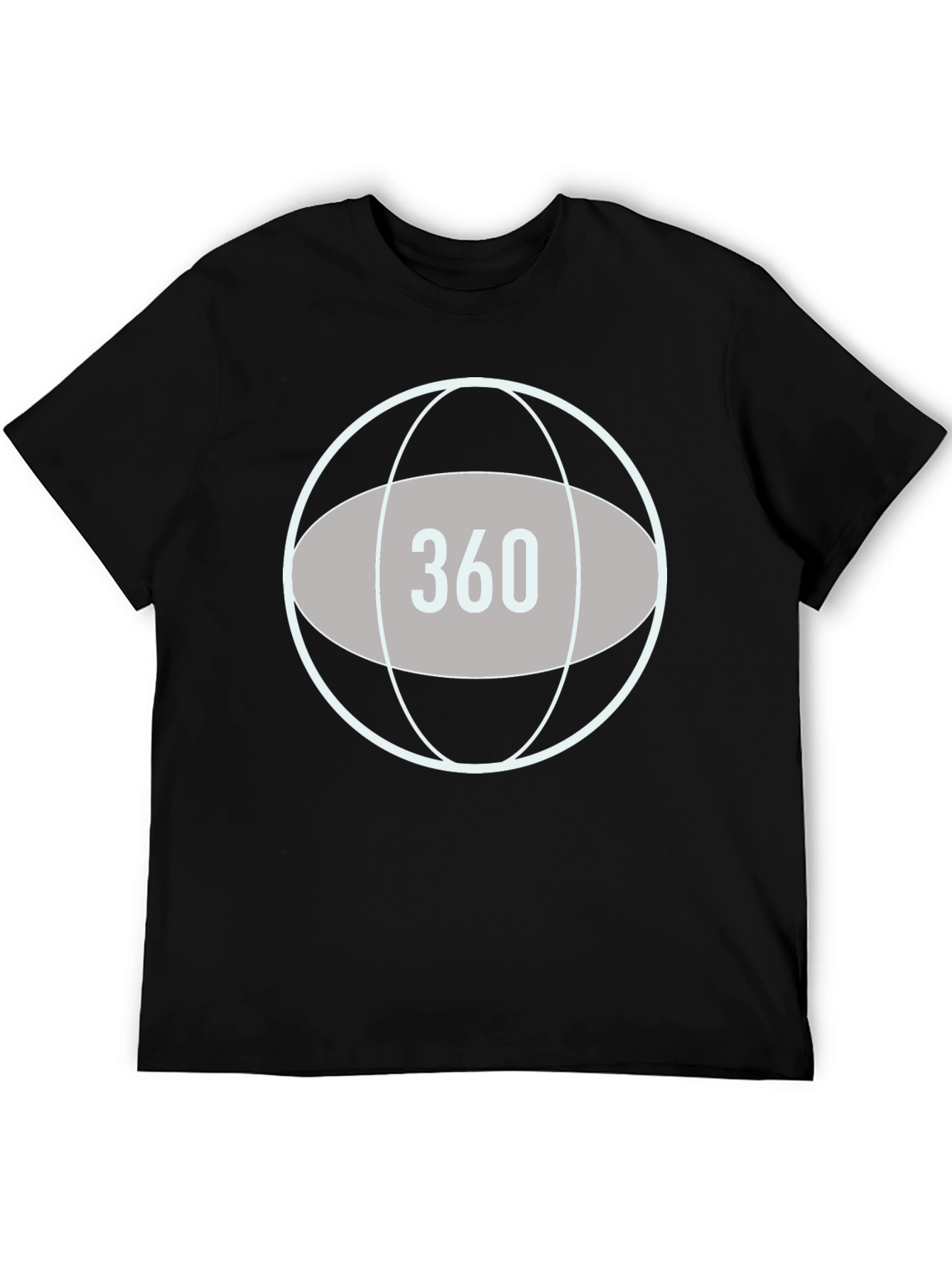 360 Graphic T-Shirt - Stylish Globe Design