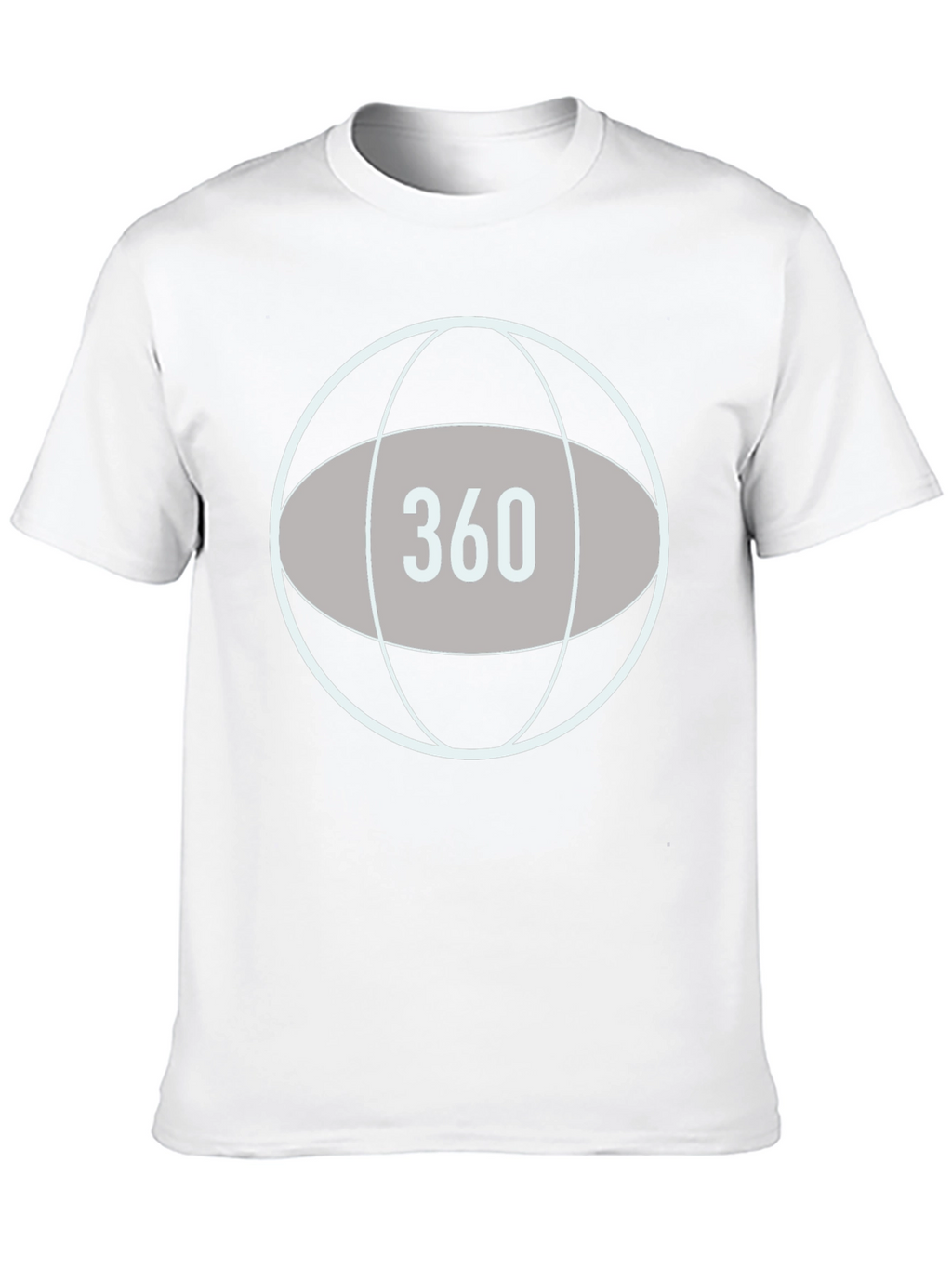 360 Graphic T-Shirt - Stylish Globe Design