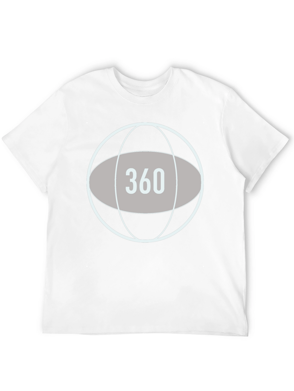 360 Graphic T-Shirt - Stylish Globe Design
