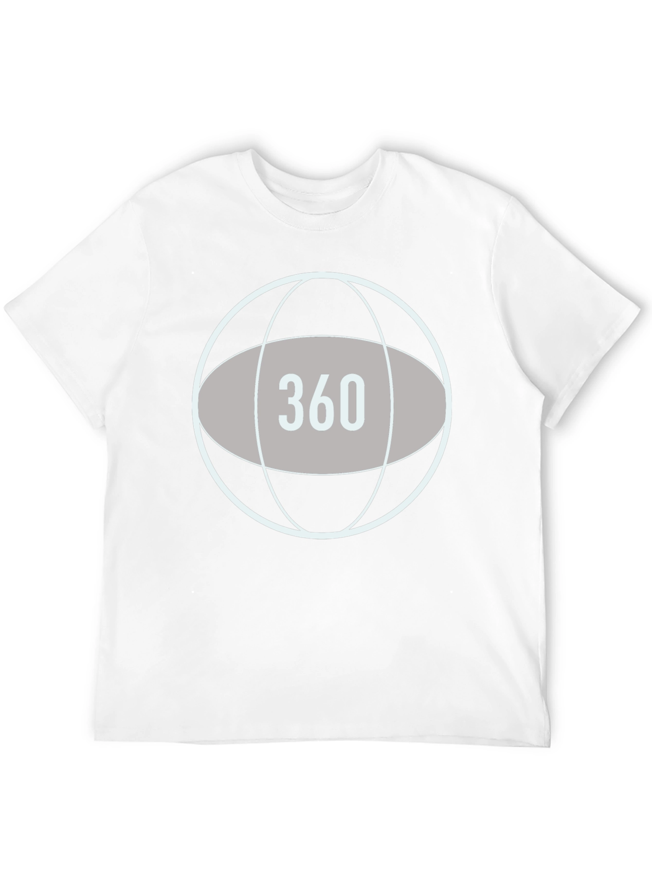 360 Graphic T-Shirt - Stylish Globe Design