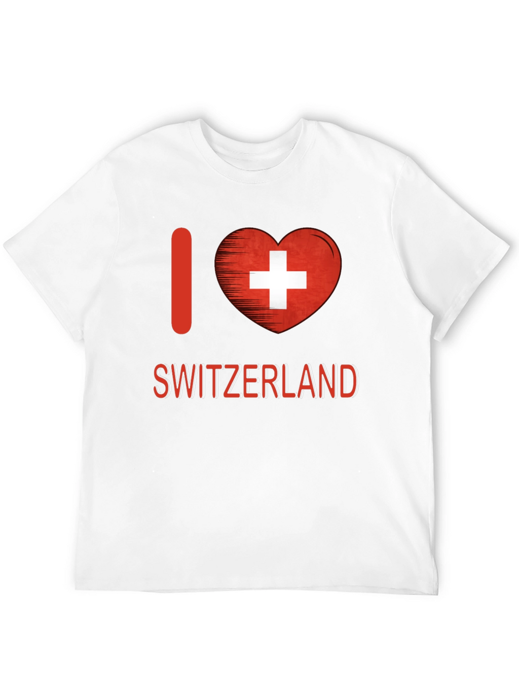 I Love Switzerland T-Shirt - Swiss Pride Tee