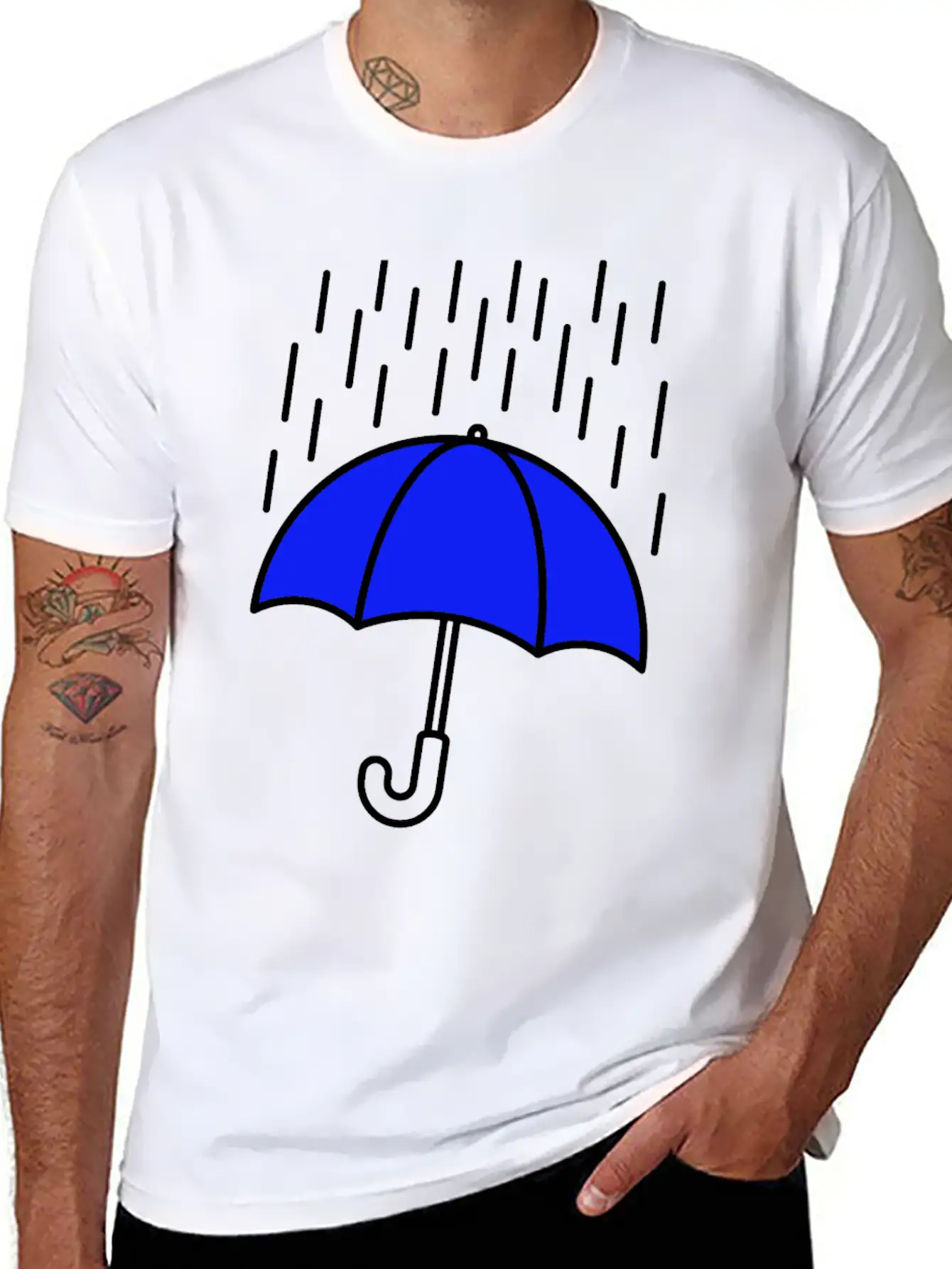 Stand Under My Umbrella Relaxed Everyday Tee – Lightweight And Durable Cotton