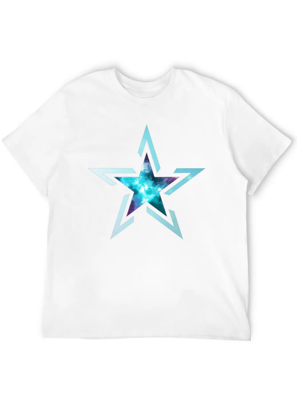 Star Breathable Soft Cotton T-Shirt – Timeless Casual Look