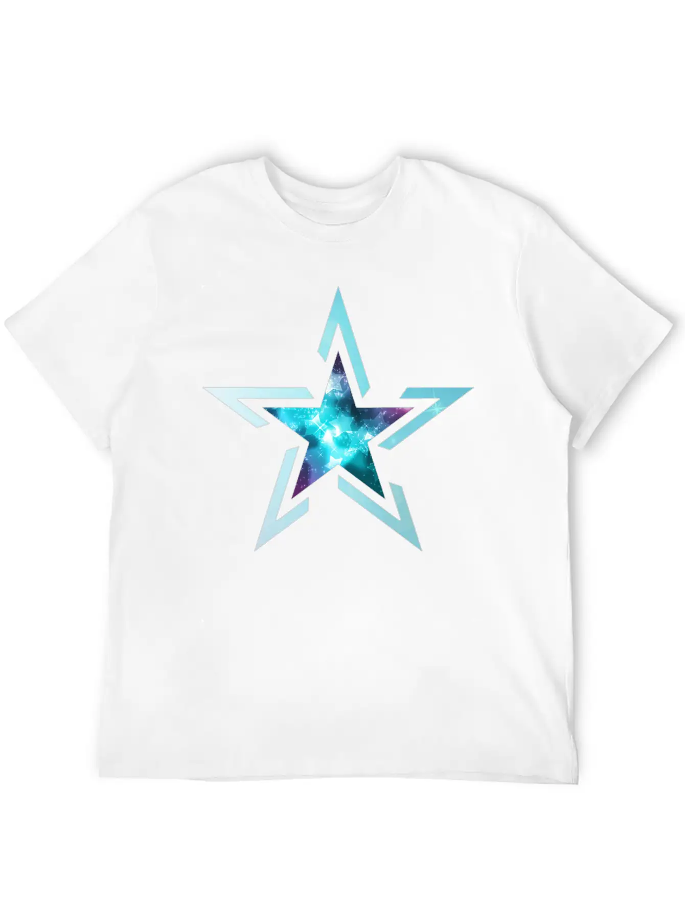 Star Breathable Soft Cotton T-Shirt – Timeless Casual Look