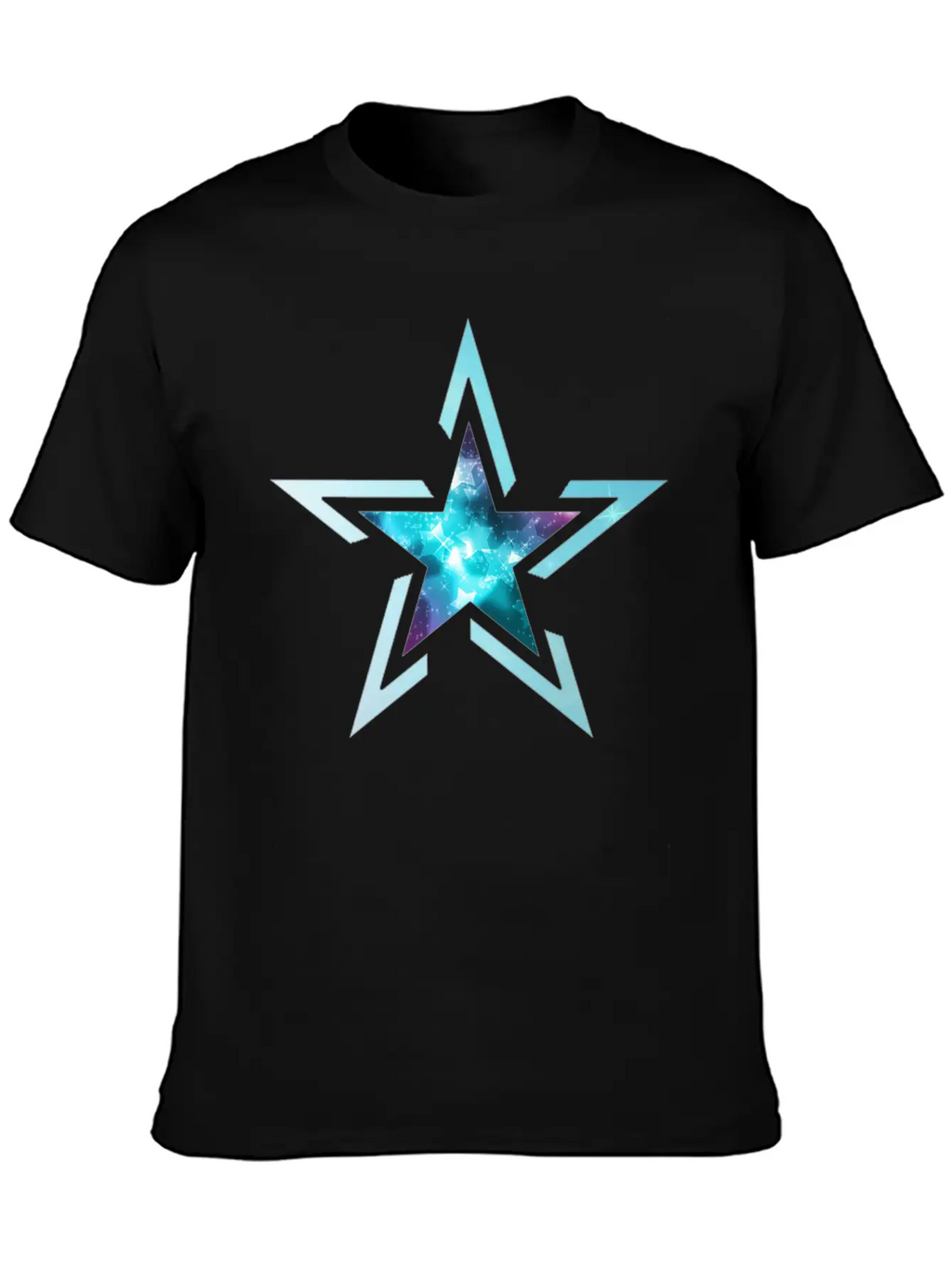Star Breathable Soft Cotton T-Shirt – Timeless Casual Look