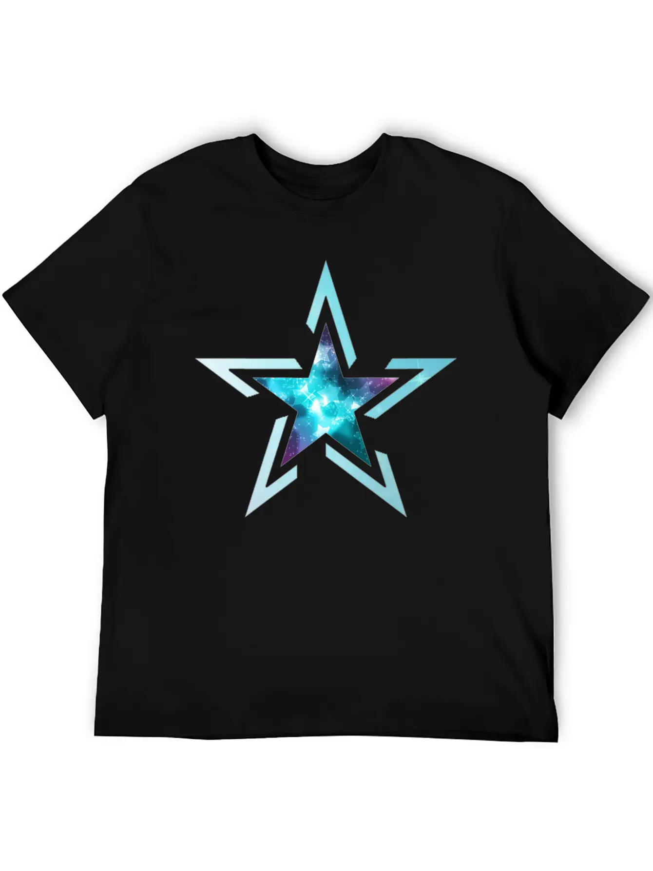 Star Breathable Soft Cotton T-Shirt – Timeless Casual Look