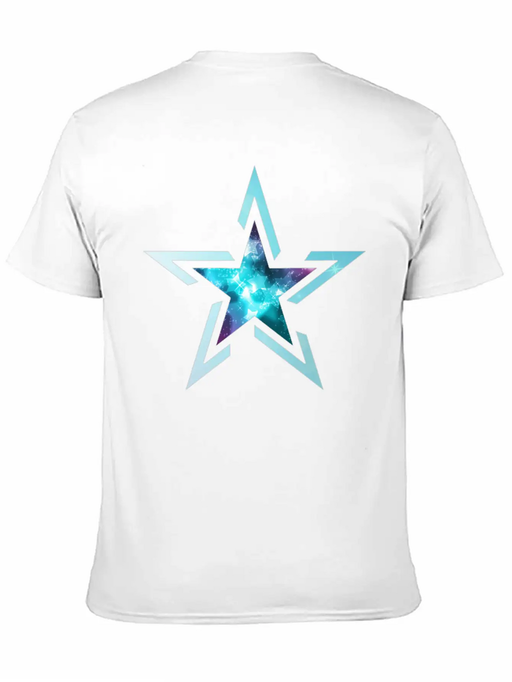 Star Breathable Soft Cotton T-Shirt – Timeless Casual Look
