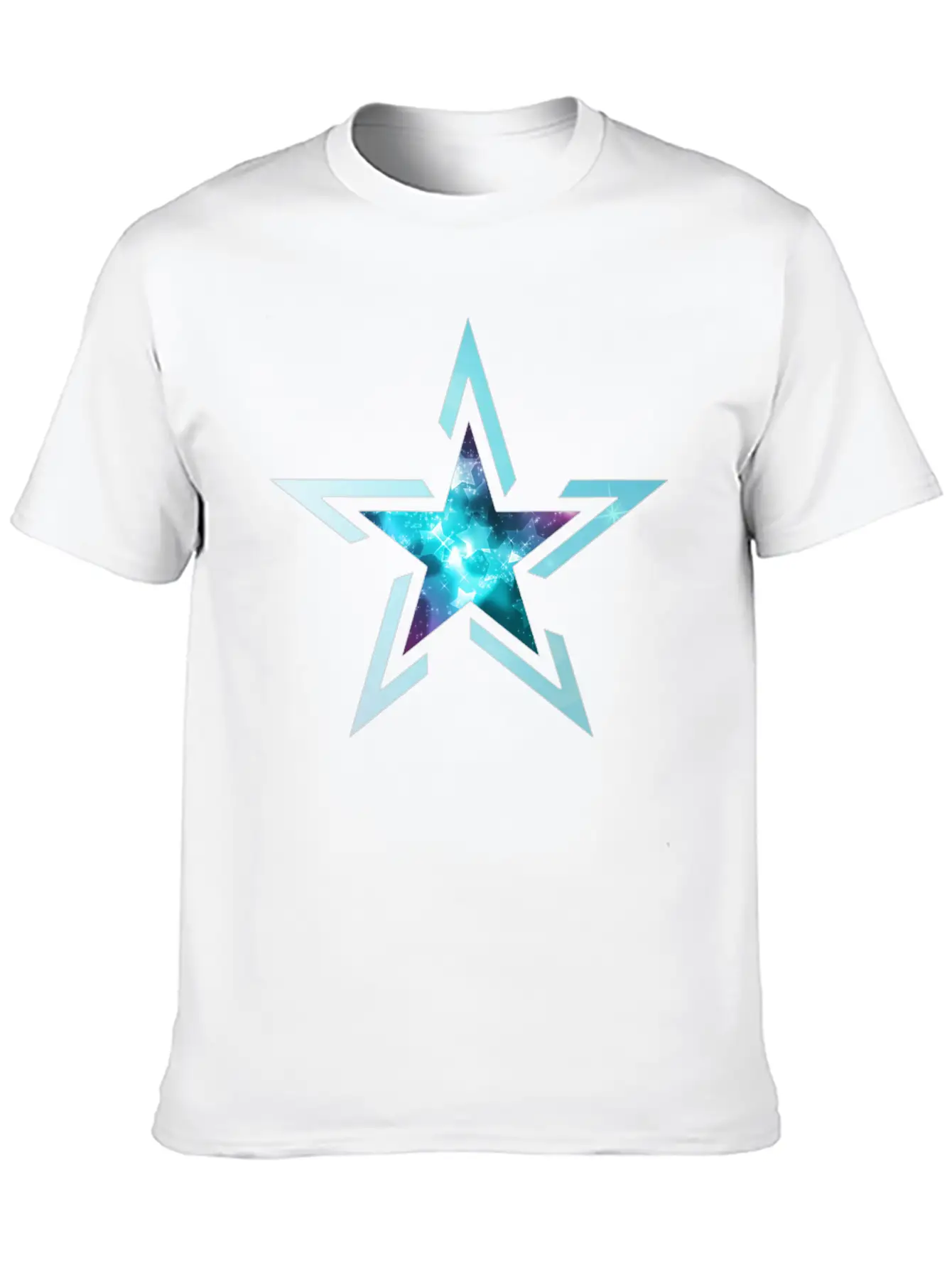 Star Breathable Soft Cotton T-Shirt – Timeless Casual Look